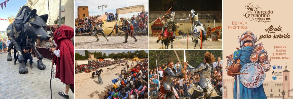 ALCALÁ DE HENARES DESPLIEGA SU MÁXIMO ESPLENDOR EN UN MERCADO CERVANTINO DE INTERÉS TURÍSTICO INTERNACIONAL