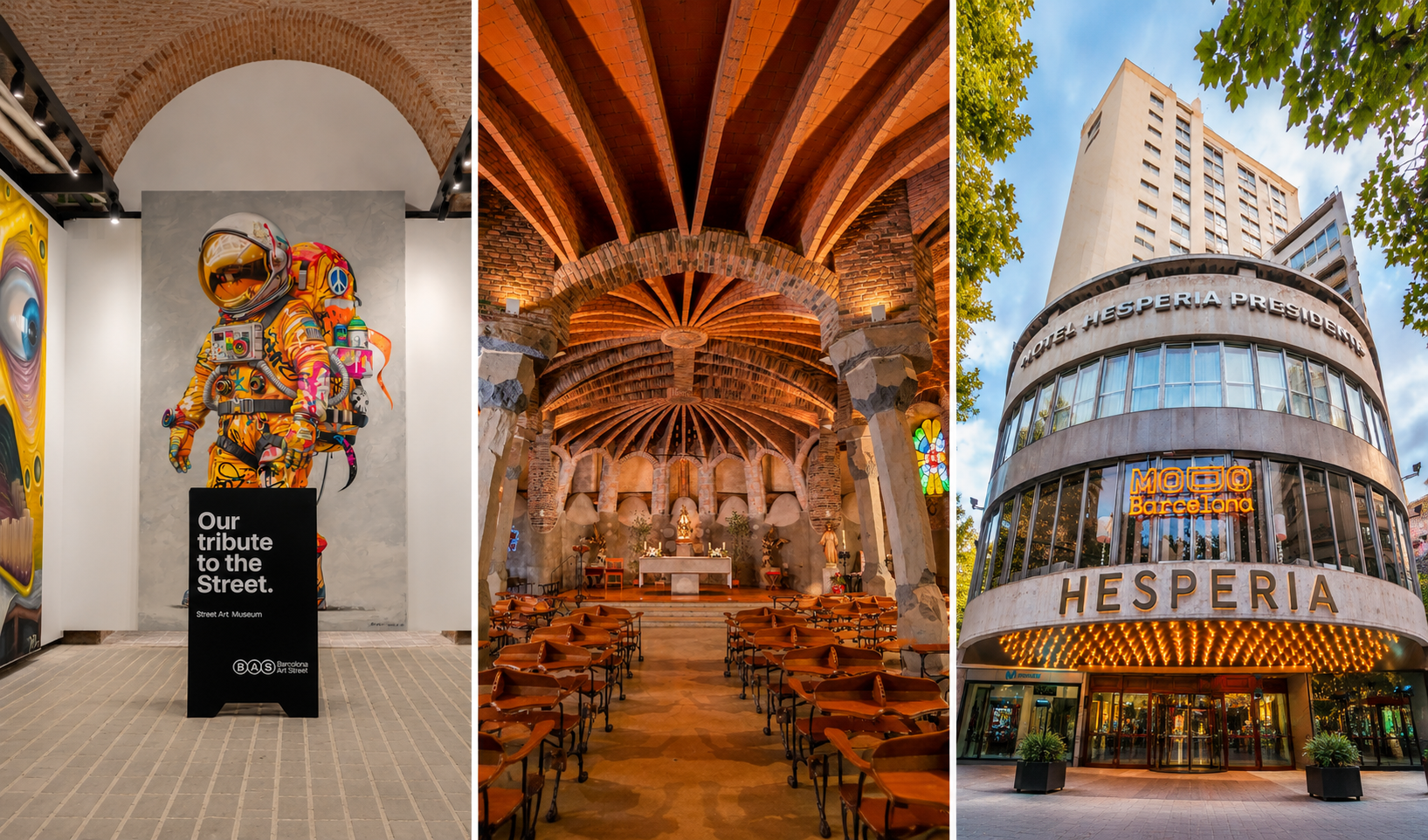 Tres hoteles Hesperia